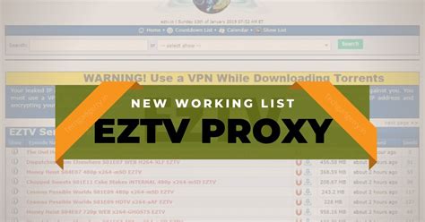 eztv it proxy list